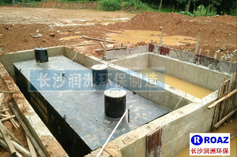 一體化生活污水處理設備在望城龍湖高爾夫球場使用現場 一體化生活污水處理設備在望城龍湖高爾夫球場使用現場